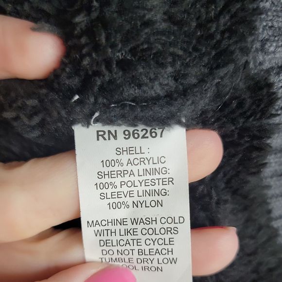 Turtle Bay New York Sz XXL Knit Zip Up Heavy Sweater Blue Long Sleeve - Picture 6 of 6